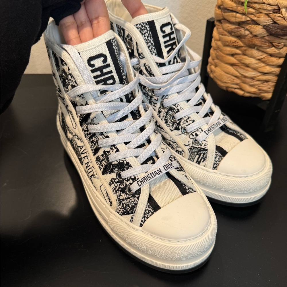 Dior high top sneakers